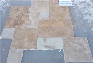 Travertine Light Mix Opus4 Tumbled