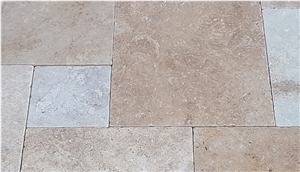 Travertine Light Mix Opus4 Tumbled
