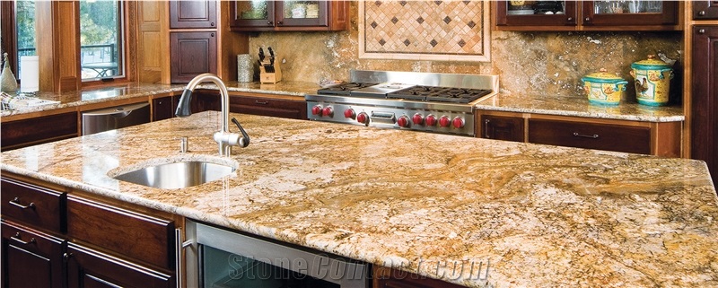 Amarelo Speratus Slabs, Tiles & Floorings