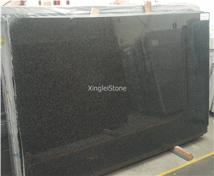 Angola Black Granite Slabs/Tiles, Antique Brown/Angola Brown/Labrador Amostra/Spectrolite Granite Big Slabs, Imported Black Granite