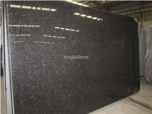 Angola Black Granite Slabs/Tiles, Antique Brown/Angola Brown/Labrador Amostra/Spectrolite Granite Big Slabs, Imported Black Granite