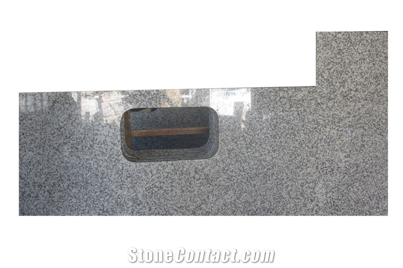 Bala White Granite Countertops, China Bala Flower Granite Kitchen, Chinese White Flower Islands Top, Fujian Cheap Light Grey Natual Stone