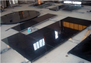 Black Galaxy Granite Countertops/Kitchen Countertops/Island Tops/Bar Tops/Table Tops,India Famous Cheap Black Granite, Sparking Black Granite Tops