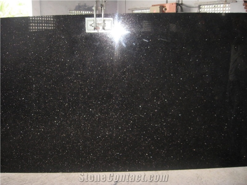 Black Galaxy Granite Tops/Kitchen Countertops/ Island Tops/Bar Tops/Prefab,India Famous/Popular Black Granite, Star/Spark Black Natural Granite Tops