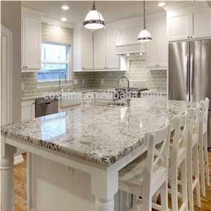 Brazil Bianco Antico White Granite Countertop- Bianco Antico Island Top- Bianco Antico Bar Countertop- Bianco Antico White Restaurant Top