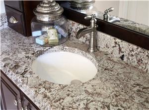 Brazil Bianco Antico White Granite Countertop- Bianco Antico Island Top- Bianco Antico Bar Countertop- Bianco Antico White Restaurant Top
