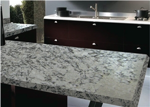 Brazil Ice Blue Granite Kitchen Countertop-Ice Blue Kitchen Top-Ice Blue Kitchen Cut to Size-Ice Bule Kitchen Island-Ice Blue Kitchen Worktop Desktop