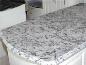 Brazil Ice Blue Granite Kitchen Countertop-Ice Blue Kitchen Top-Ice Blue Kitchen Cut to Size-Ice Bule Kitchen Island-Ice Blue Kitchen Worktop Desktop