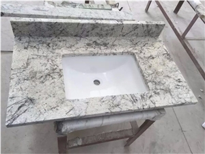 Brazil Ice Blue Granite Kitchen Countertop-Ice Blue Kitchen Top-Ice Blue Kitchen Cut to Size-Ice Bule Kitchen Island-Ice Blue Kitchen Worktop Desktop