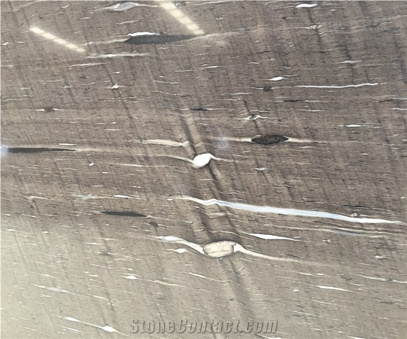 Brown Silk Quartize Slabs &Tiles-Silk Snow Grey Quartize Slabs