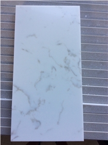 Chinese Carrara White Quartz Slabs-Carrara Quartz Tiles,Wall