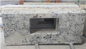 Colonial White Granite Bath Vanity Tops/Countertops/Bathroom
