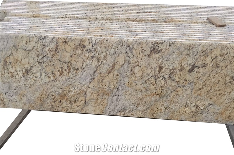 Cream Yellow/Flower Granite Countertops/Kitchen Island/Bar Tops, Chinese Beige/Cream Granite for Kitchen and Bath,Yellow Beige Granite Tops/Table Tops