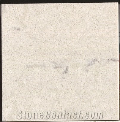 Dove White Quartz Big Slabs, White Quartz for Countertops Kitchen Island Tops/Bar Tops/Table Tops/Bathroom Vanity Top/Bath Vanities Top