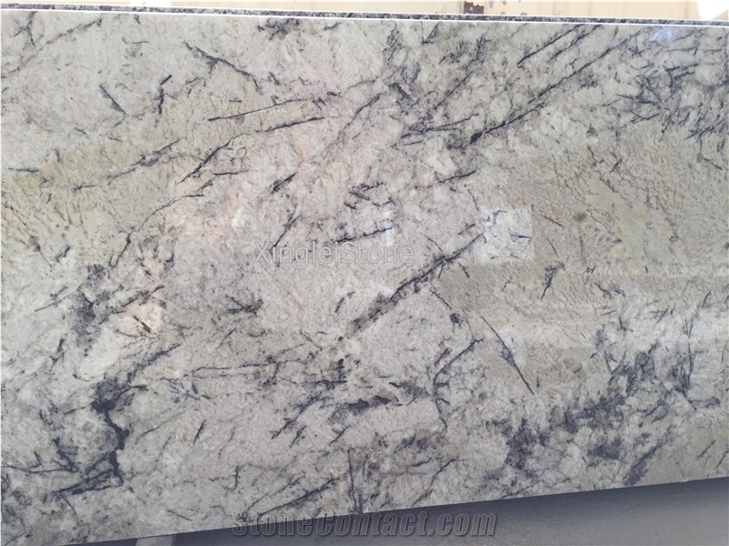 Ice Blue Granite Bathroom Vanity Tops/Vanities, Brazilian White Granite for Bath Tops, High Polished White Granite Tops/Tiles