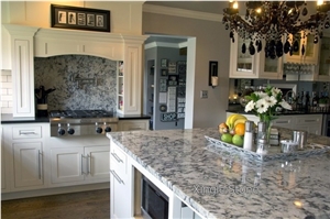 Ice Blue Granite Bathroom Vanity Tops/Vanities, Brazilian White Granite for Bath Tops, High Polished White Granite Tops/Tiles