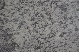 Snow White Granite Countertops, Brazil Snowflake, Brazil White Granite Vanity Tops, Island & Bar Tops