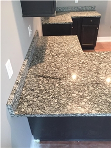 Surf White Countertops, Water Wave Vanity Tops, China Nature Granite Island & Bar Tops