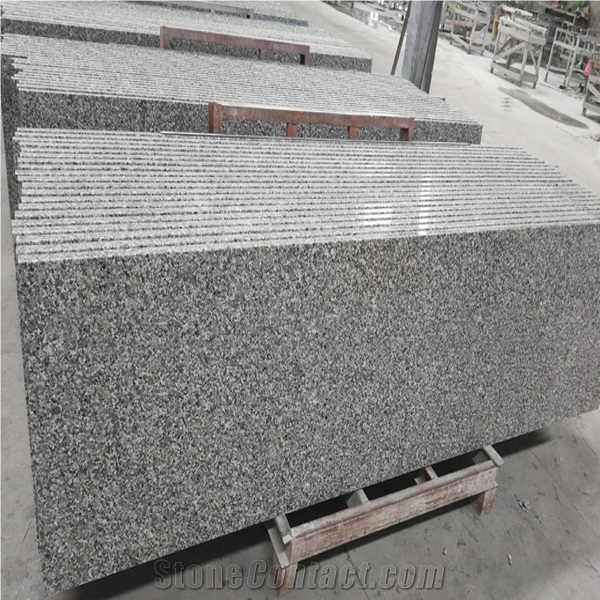 Swan White Granite Kitchen Countertop-Swan Grey Granite Island&Worktop
