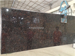 Tan Brown Bathroom Vanity Tops/Bath Vanity Tops/Vanities, English Brown Granite Tops with Sink Cut Out, India Cheap Price Granite Tops