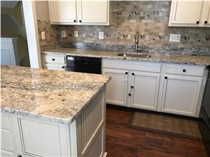White Ice Granite Tops/Kitchen Countertops/Islands Top/Bar Tops/Table Tops, Cream White Granite Tops, Brazil New Popular White for Kitchen and Bath