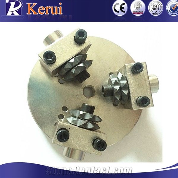 Bush Hammering Carbide Plate for Sandblasting on Marble
