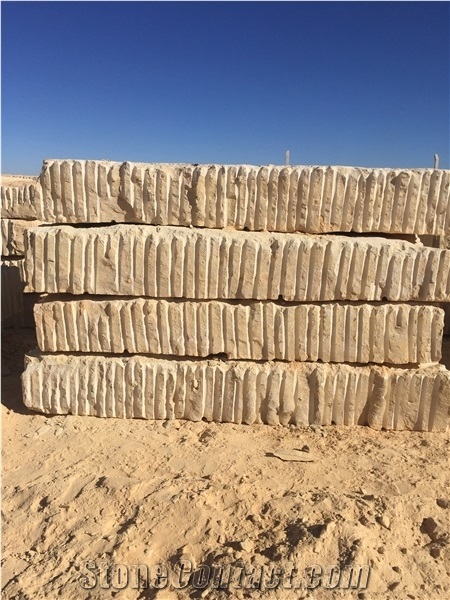 Yellow California, Jaune Boujaad Yellow Limestone Block
