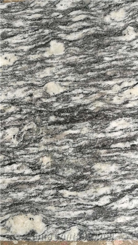 Polished Spray White Natural Stone Granite Tiles for Floor Wall G377