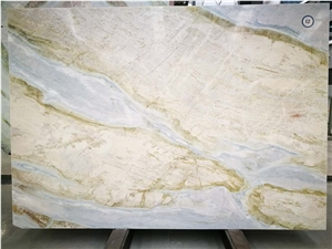 China Changbai White Jade Blue Dragon Veins Marble Slab&Tiles