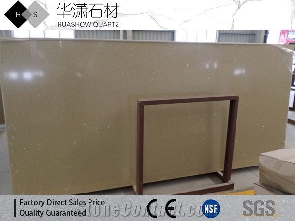 Hs1600 Starfish White Artificial Quartz Stone Crystal Series
