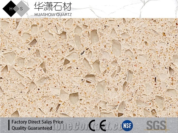 Hs1600 Starfish White Artificial Quartz Stone Crystal Series