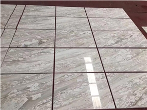 Ionia White Marble Wall Tiles Standard Size Polished Top