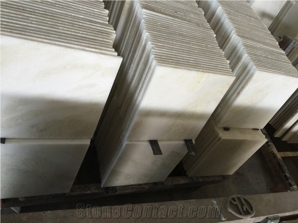 Royal White Marble 10mm Thin Tiles Polished Finish, China White Marble