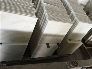 Royal White Marble 10mm Thin Tiles Polished Finish, China White Marble
