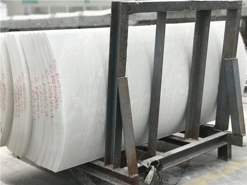 Royal White Natural Marble Column for Hotel