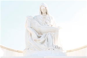 White Marble Sculptures
