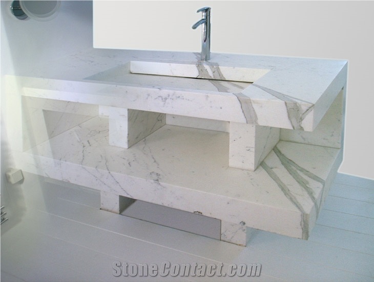 Calacatta Lucina Marble Basin
