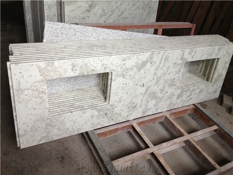 Andromeda White Granite,Sri Lanka White Granite,White Granite Counter Top,Bianco Andromeda,Crystal White Lanka Granite