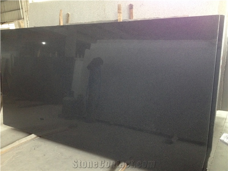 G654 China Impala Black Granite,G654 Black Granite Slab