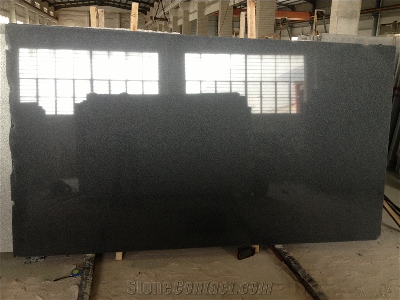 G654 China Impala Black Granite,G654 Black Granite Slab