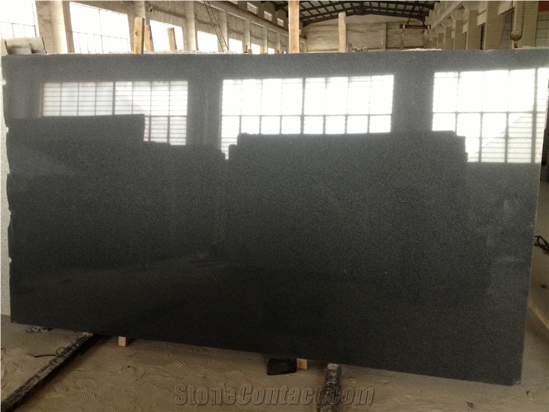 G654 China Impala Black Granite,G654 Black Granite Slab