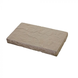 Brown Indian Sandstone Hand-Cut Wall Capping 33x90cm
