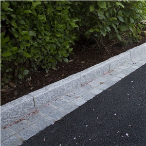 Silver Granite Bush-Hammered Kerb 100x20cm