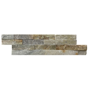 Thin Stone Cladding Oyster Slate 40x10cm Hp014-1040