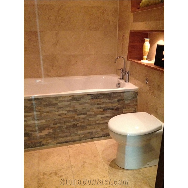 Thin Stone Cladding Oyster Slate 40x10cm Hp014-1040