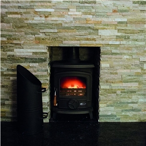 Thin Stone Cladding Oyster Slate 40x10cm Hp014-1040