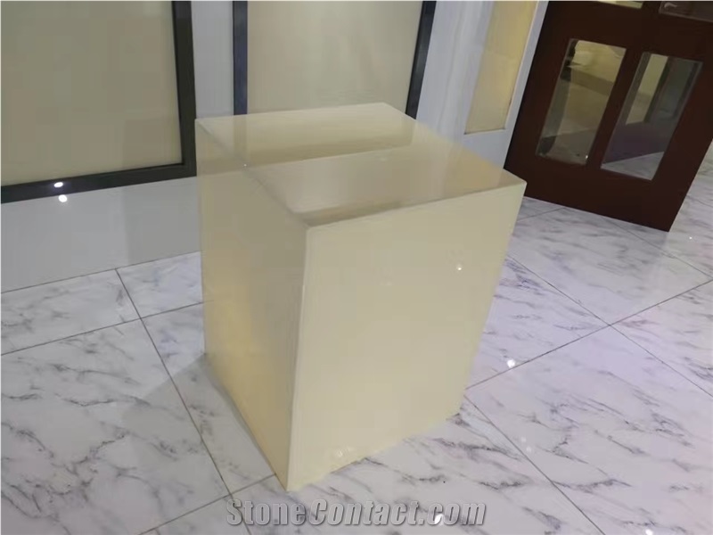 Beige Crystallized Glass,Beige Microcrystal Stone