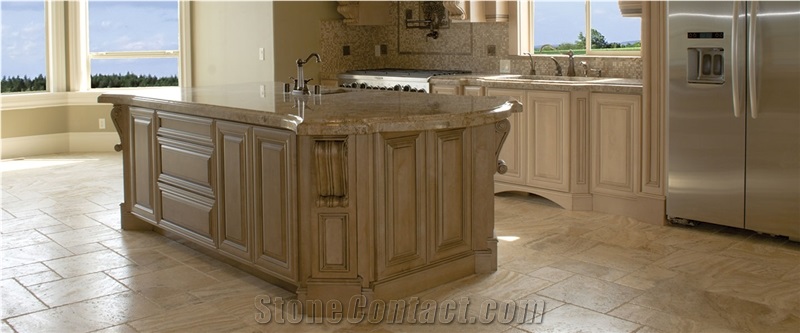 Mediterranean Rustic Travertine French Pattern Set