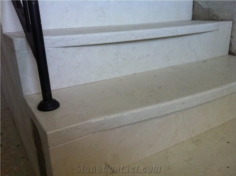 Bianco Asiago Staircase