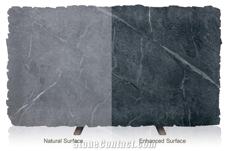 Mineral Black Soapstone Slabs